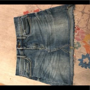 Jean skirt